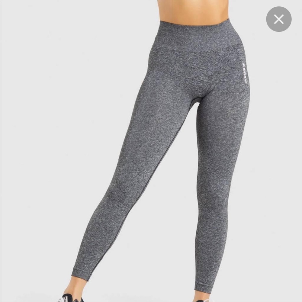 Gymshark Gray Adapt Marl Seamless leggings